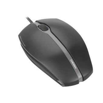 Cherry Gentix Silent Optical USB Wired Mouse Black JM-0310-2 - Image 2