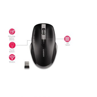 Cherry MW2310 2.0 Optical USB Wireless Mouse Black JW-T0320 - Image 2