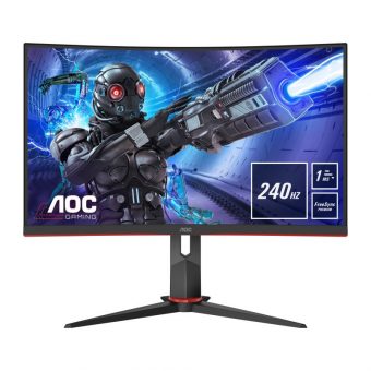 AOC C32G2ZE/BK FHD VA Curved Monitor - Image 2