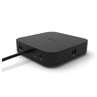 i-Tec USB 3.1 Type-C Dual Display Docking Station with Power Delivery 100W Black C31DUALDPDOCKPD - Image 2