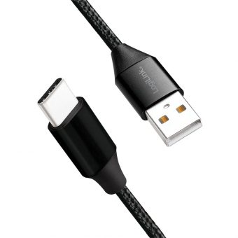 Logilink Cable USB 2.0 Type-A Male to USB 2.0 Type-C Male 0.3m Black CU0139 - Image 2