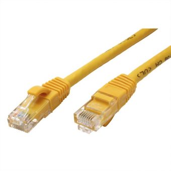 Value UTP Patch Cable Cat.6A 3m Yellow 21.99.1433-50 - Image 2
