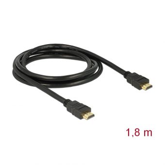 Delock Cable HDMI Male to HDMI Male 2m Black 84407 - Image 2