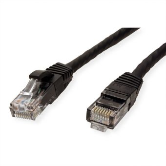Value UTP Patch Cable Cat.6 10m Black 21.99.1085-40 - Image 2
