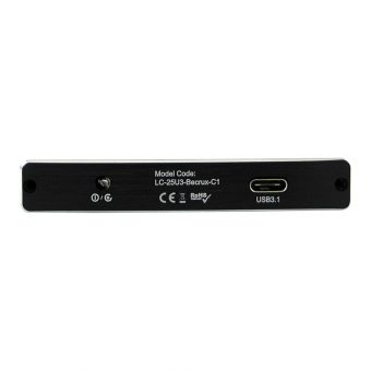 LC-Power LC-25U3-BECRUX-C1 2.5" USB 3.1 Gen.2  Black - Image 2