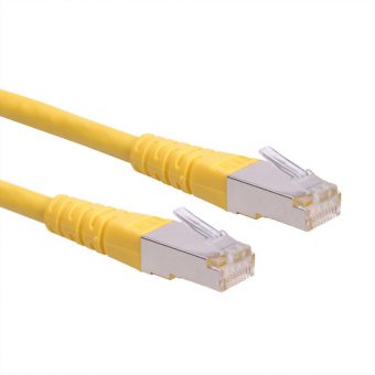 Roline SFTP Patch Cable Cat6 0.3m Yellow 21.15.1312