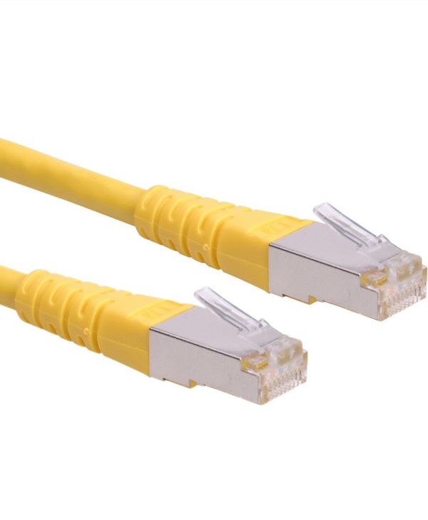 Roline SFTP Patch Cable Cat6 0.3m Yellow 21.15.1312