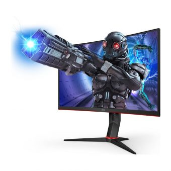 AOC C32G2ZE/BK FHD VA Curved Monitor - Image 3