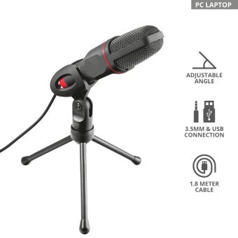 Trust GXT 212 Mico USB Microphone 23791 - Image 3