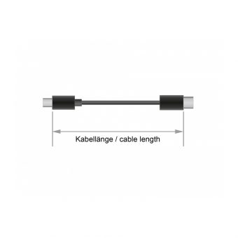 Delock Cable USB 3.1 Type-C Male to USB 3.1 Type-C Male 1m Black 83661 - Image 3