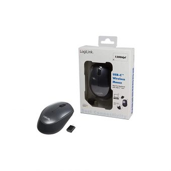 Logilink Optical USB Type-C  Mouse Wireless Black ID0160 - Image 3