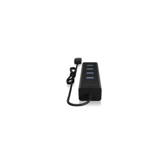 RaidSonic Icy Box 4-port USB 3.0 Hub Black IB-HUB1409-U3 - Image 3