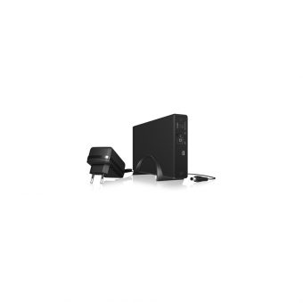 RaidSonic Icy Box IB-377-C31 3.5" HDD/SSD Enclosure USB 3.1 Gen2 Type-C Black - Image 3