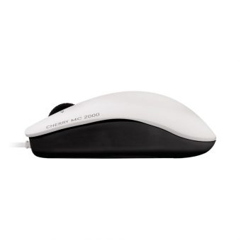Cherry MC2000 Optical USB Wired Mouse Grey/White JM-0600-0 - Image 3