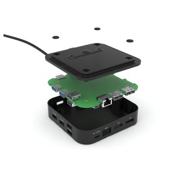 i-Tec USB 3.1 Type-C Dual Display Docking Station with Power Delivery 100W Black C31DUALDPDOCKPD - Image 4