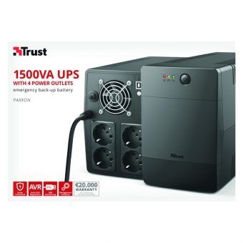 Trust Paxxon 1500VA/900W Line Interactive UPS 23505 - Image 5