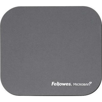 Fellowes Mousepad Microban Anti-Bacterial Protection Silver 5934005