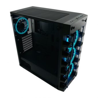 LC-Power Gaming 709B Solar System X Midi Tower Tempered Glass Black LC-709B-ON - Image 7