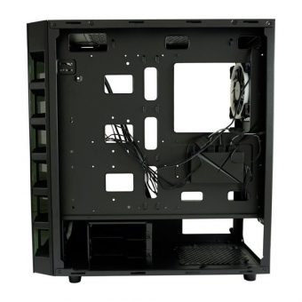 LC-Power Gaming 709B Solar System X Midi Tower Tempered Glass Black LC-709B-ON - Image 9