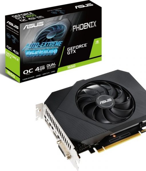 Asus GeForce GTX 1650 Phoenix OC 4GB GDDR6 PH-GTX1650-O4GD6 90YV0EH2-M0NA00