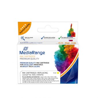 MediaRange Inkjet Συμβατό για Εκτυπωτές Lexmark NO.100XL (Yellow) MRLX100YXL
