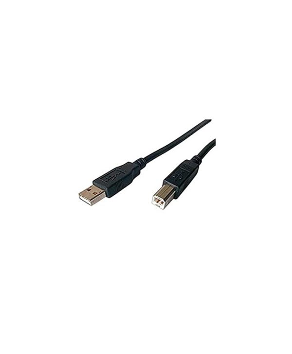 Sharkoon USB 2.0 Cable Type-A Male To Type-B Male 0.5m Black 4044951015245