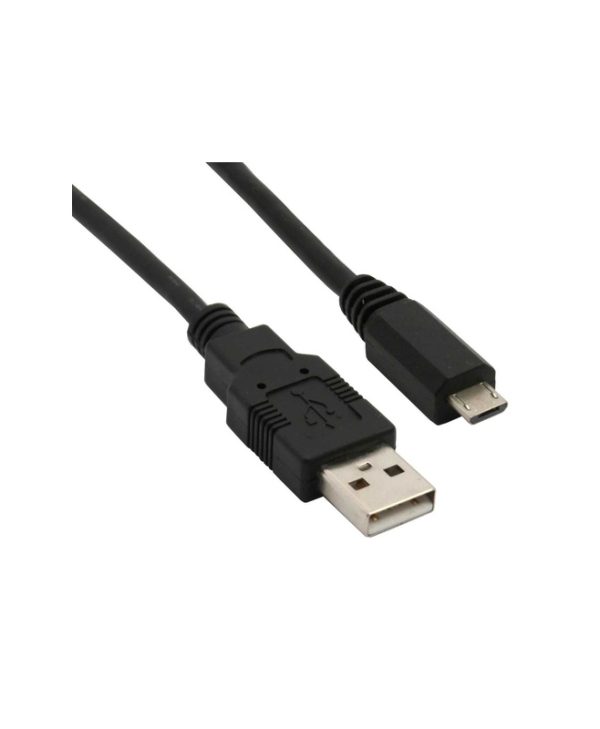 Sharkoon USB 2.0 Cable Type-A Male To Type-B Micro USB Male 2m Black 4044951015498