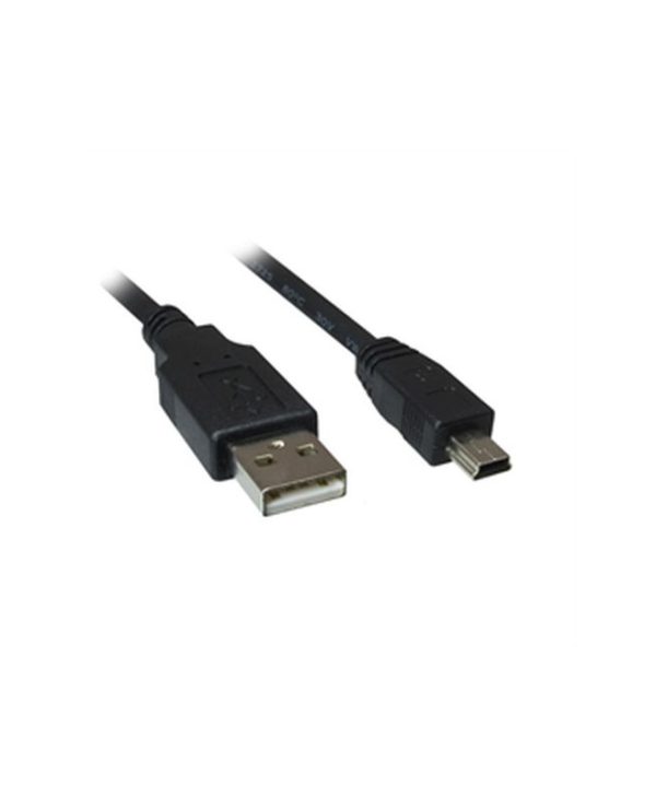 Sharkoon USB 2.0 Cable Type-A Male To Type-B Mini USB Male 2m Black 4044951015573