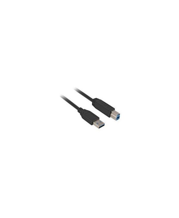 Sharkoon USB 3.0 Cable Type-A Male To Type-B Male 2m Black 4044951015641