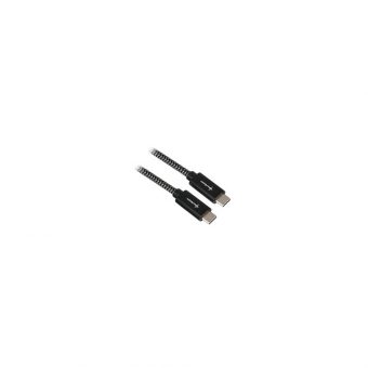 Sharkoon USB 3.1 Cable Type-C Male To Type-C Male 0.5m Black/Grey 4044951027057