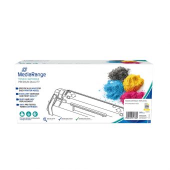 MediaRange Toner Συμβατό για Εκτυπωτές HP (Yellow) MRHPTCF412X