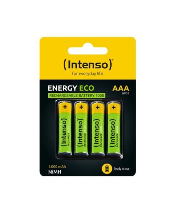 Intenso Rechargeable Batteries AAA 1000mAh 1.2V 4pack 7505214