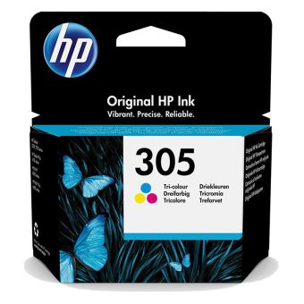 HP 305 Tri-Color Original Ink 100Pgs 3YM60AE
