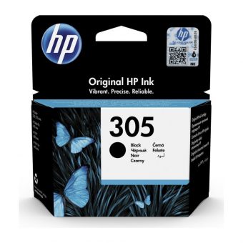 HP 305 Black Inkjet Print Cartridge 120 Pgs 3YM61AE