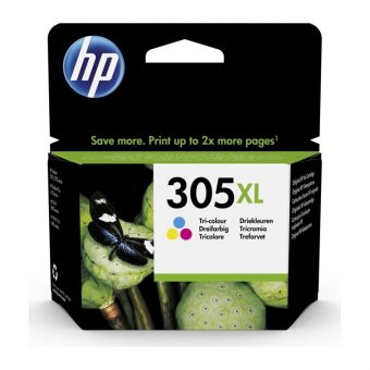 HP 305XL Ink Cartridge Tri-Color 200 Pgs 3YM63AE