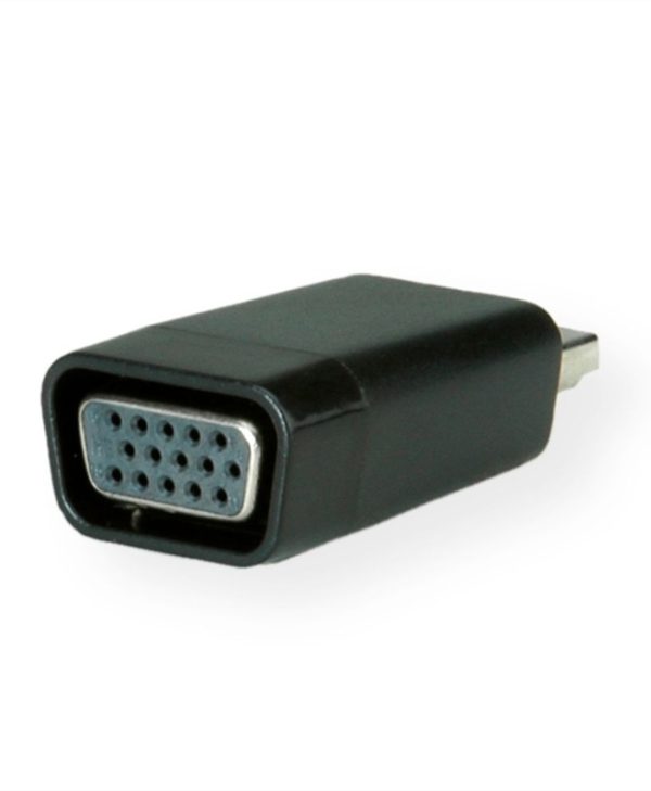 Secomp HDMI Male To VGA Female Adapter Black S3208-20