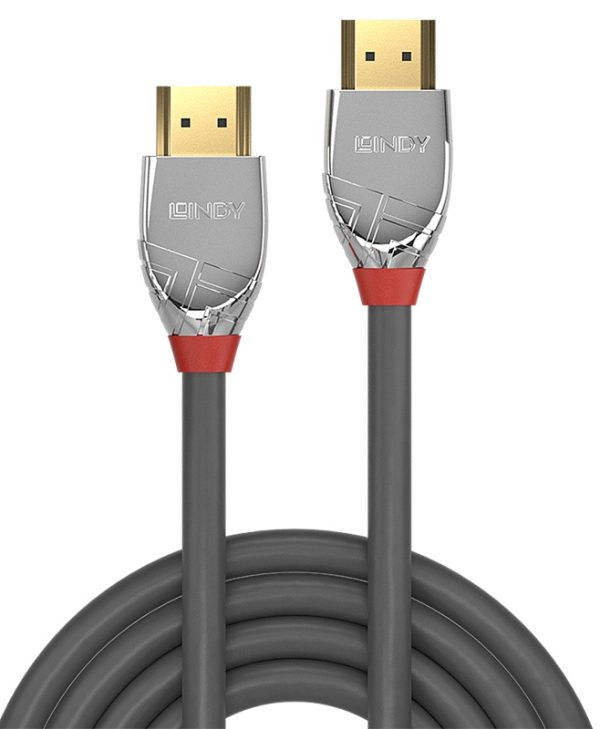 Lindy HDMI 2.0 Male To Male Cable 0.5m Black 37870