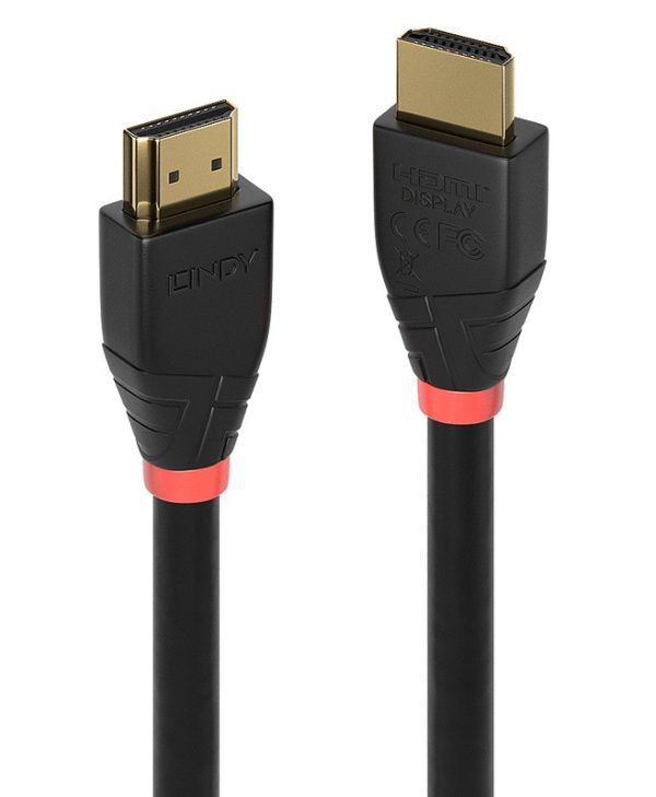 Lindy HDMI 2.0 Male To Male Cable 30m Black 41075