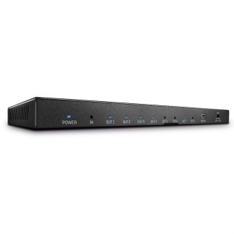 Lindy HDMI (In) Female To 8 x HDMI (Out) Female Ports Splitter Black 38237