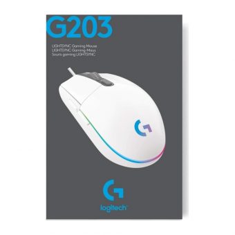 Logitech G203 LIGHTSYNC Gaming Mouse White 910-005797 - Image 15