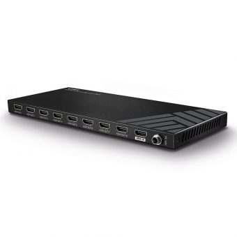 Lindy HDMI (In) Female To 8 x HDMI (Out) Female Ports Splitter Black 38237 - Image 2