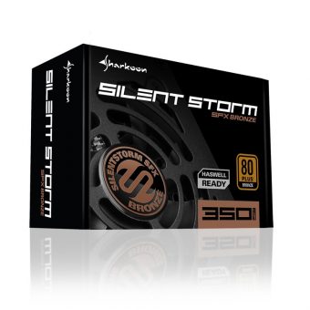 Sharkoon SilentStorm SFX 450W 80mm Fan Non-Modular 80+ Bronze PSU 4044951016402 - Image 3
