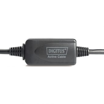 Digitus USB 2.0 Extension Cable Female To Male 10m Black DA-73100-1 - Image 3