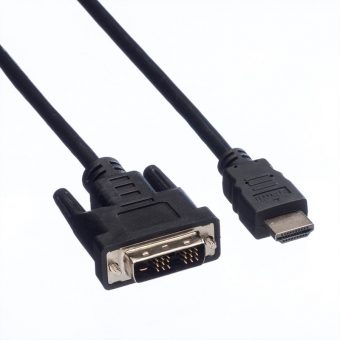 Value HDMI Male To DVI Male Cable 2m Black 11.99.5522-20 - Image 3