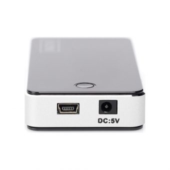 Digitus 7-port USB 2.0 Hub Black/Silver DA-70222 - Image 5