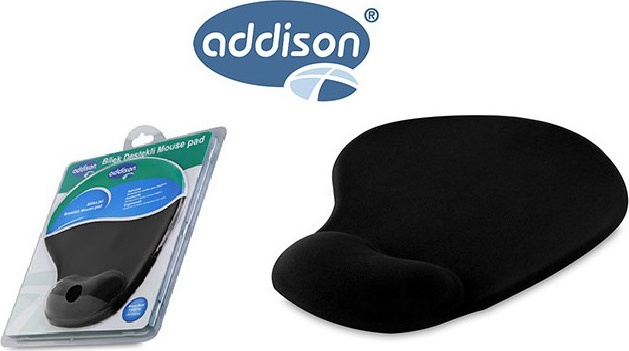 Addison Wrist Mousepad Black 290951