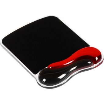 Kensington Duo Gel With Wrist Support Mousepad Red/Black 62402