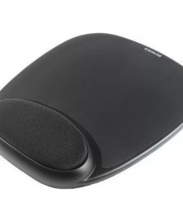 Kensington Gel Mat with Wrist Support Mousepad Black 62386