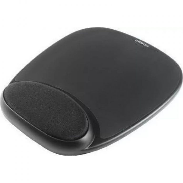 Kensington Gel Mat with Wrist Support Mousepad Black 62386