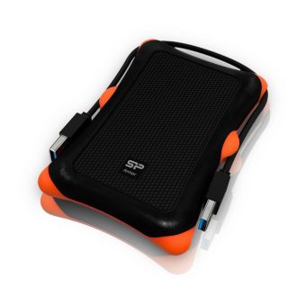 Silicon Power Armor A30 2TB 2.5" USB-A 3.0 Black SP020TBPHDA30S3K